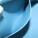 LOUIS VUITTON Monogram Vernis Houston Hand Bag Baby Blue M91005 LV Auth 130139-21