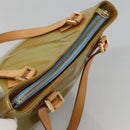 LOUIS VUITTON Monogram Vernis Houston Hand Bag Baby Blue M91005 LV Auth 130139-6