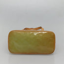 LOUIS VUITTON Monogram Vernis Houston Hand Bag Baby Blue M91005 LV Auth 130139-5