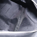 BVLGARI Logo Mania Shoulder Bag Canvas Leather Black Silver Auth 130143-11