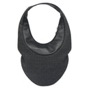 BVLGARI Logo Mania Shoulder Bag Canvas Leather Black Silver Auth 130143-2