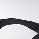 BVLGARI Logo Mania Shoulder Bag Canvas Leather Black Silver Auth 130143-8