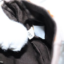 Miu Miu Studs Chain Shoulder Bag Leather Pink Silver Auth 130159V-22