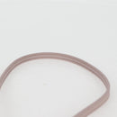 Miu Miu Studs Chain Shoulder Bag Leather Pink Silver Auth 130159V-9