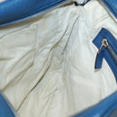 GUCCI Shoulder Bag Leather Blue Silver 337084 Auth 130167-20