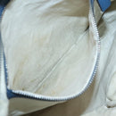 GUCCI Shoulder Bag Leather Blue Silver 337084 Auth 130167-11