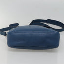 GUCCI Shoulder Bag Leather Blue Silver 337084 Auth 130167-5