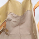 LOUIS VUITTON Monogram Vernis Reade PM Hand Bag Beige M91334 LV Auth 130169-20