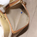 LOUIS VUITTON Monogram Vernis Reade PM Hand Bag Beige M91334 LV Auth 130169-11