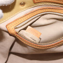 LOUIS VUITTON Monogram Vernis Reade PM Hand Bag Beige M91334 LV Auth 130169-12