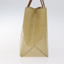 LOUIS VUITTON Monogram Vernis Reade PM Hand Bag Beige M91334 LV Auth 130169-4