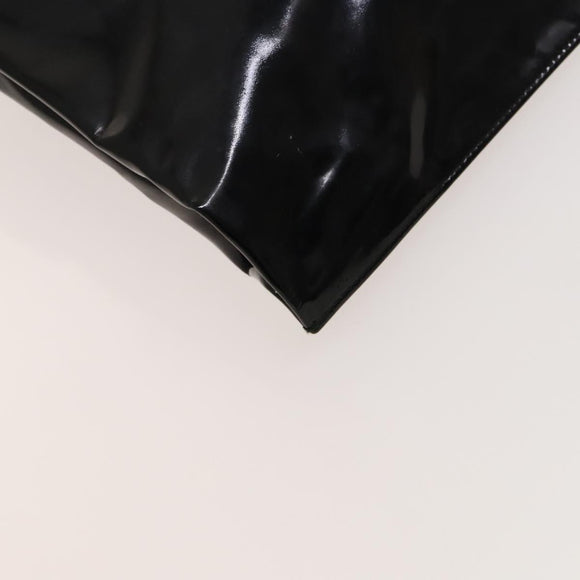 GUCCI Shoulder Bag Patent leather Black 002 1817 0402 Auth 130176