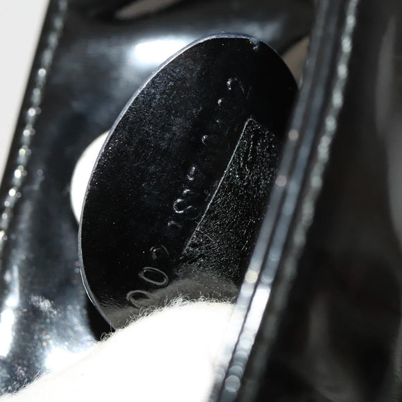 GUCCI Shoulder Bag Patent leather Black 002 1817 0402 Auth 130176