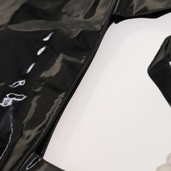 GUCCI Shoulder Bag Patent leather Black 002 1817 0402 Auth 130176