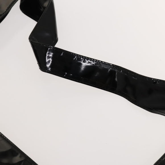 GUCCI Shoulder Bag Patent leather Black 002 1817 0402 Auth 130176