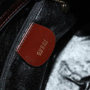 GUCCI Bamboo Body Bag Patent Leather Brown Gold 003 3444 0127 Auth 130177-18