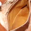 GUCCI Bamboo Shoulder Bag Leather Brown Gold 001 1448 1638 Auth 130180-11