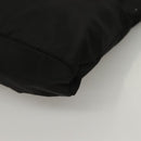 PRADA Shoulder Bag Nylon Black Silver Auth 130183-16