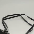 PRADA Shoulder Bag Nylon Black Silver Auth 130183-14