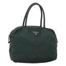 PRADA Shoulder Bag Nylon Khaki Auth 130184-1