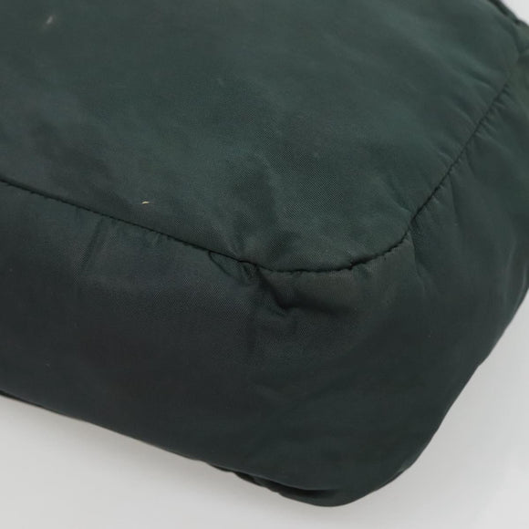 PRADA Shoulder Bag Nylon Khaki Auth 130184