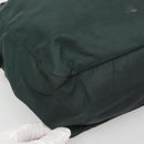 PRADA Shoulder Bag Nylon Khaki Auth 130184-14