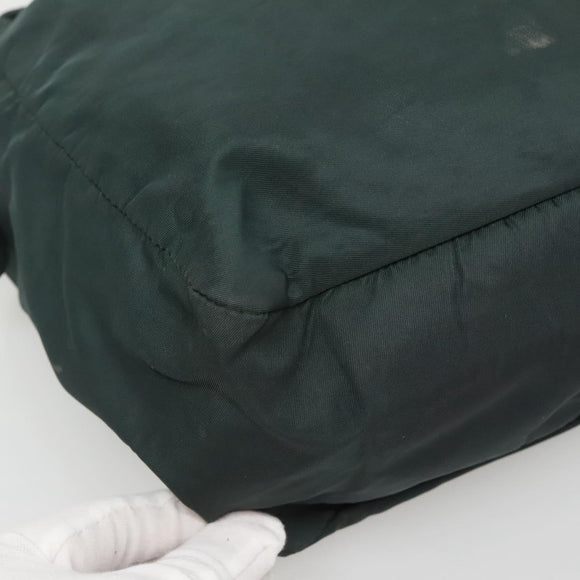 PRADA Shoulder Bag Nylon Khaki Auth 130184