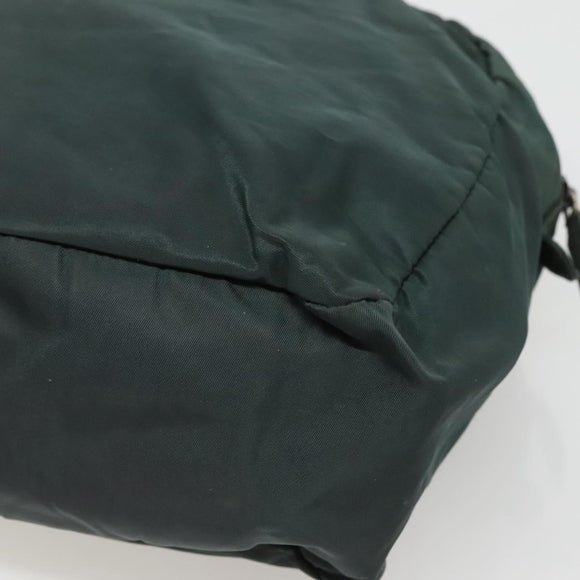 PRADA Shoulder Bag Nylon Khaki Auth 130184