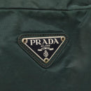 PRADA Shoulder Bag Nylon Khaki Auth 130184-17
