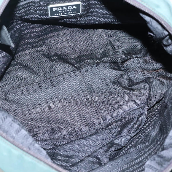 PRADA Shoulder Bag Nylon Khaki Auth 130184