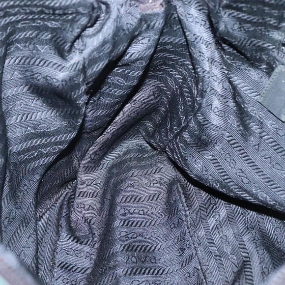 PRADA Shoulder Bag Nylon Khaki Auth 130184