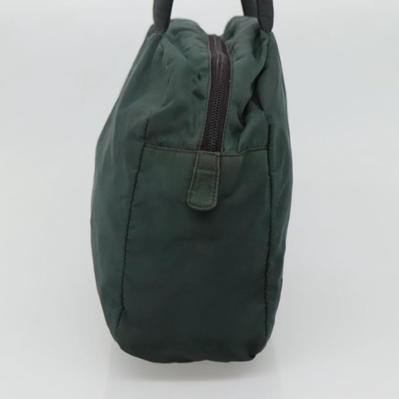 PRADA Shoulder Bag Nylon Khaki Auth 130184