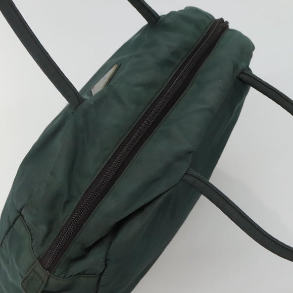 PRADA Shoulder Bag Nylon Khaki Auth 130184