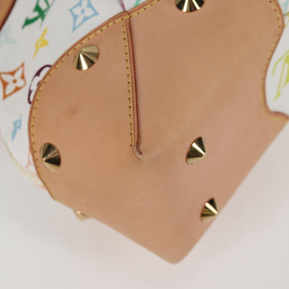 LOUIS VUITTON Multicolor Judy MM Hand Bag 2Way White M40255 Auth 130193SAV