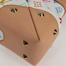 LOUIS VUITTON Multicolor Judy MM Hand Bag 2Way White M40255 Auth 130193SAV-14