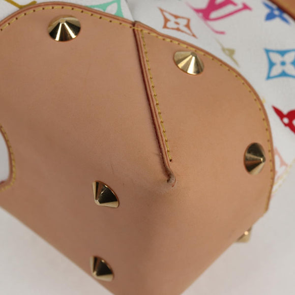 LOUIS VUITTON Multicolor Judy MM Hand Bag 2Way White M40255 Auth 130193SAV