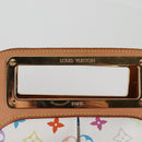 LOUIS VUITTON Multicolor Judy MM Hand Bag 2Way White M40255 Auth 130193SAV-17