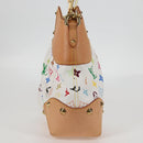 LOUIS VUITTON Multicolor Judy MM Hand Bag 2Way White M40255 Auth 130193SAV-3