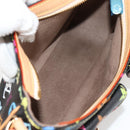 LOUIS VUITTON Monogram Multicolor Lodge PM Hand Bag Black M40054 LV Auth 130195SV-10