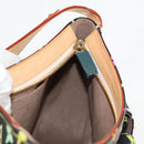 LOUIS VUITTON Monogram Multicolor Lodge PM Hand Bag Black M40054 LV Auth 130195V-21