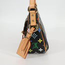 LOUIS VUITTON Monogram Multicolor Lodge PM Hand Bag Black M40054 LV Auth 130195SV-3