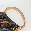 LOUIS VUITTON Monogram Multicolor Lodge PM Hand Bag Black M40054 LV Auth 130195SV-8