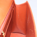 CHANEL Matelasse Hand Bag Caviar Skin Brown Gold CC Auth 130197-19