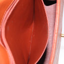 CHANEL Matelasse Hand Bag Caviar Skin Brown Gold CC Auth 130197-22