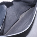 CHANEL Matelasse COCO Mark Chain Hand Bag Velor Black Silver CC Auth 130198-10