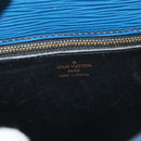 LOUIS VUITTON Epi Saint Cloud GM Shoulder Bag Toledo Blue M52195 LV Auth 130201-19