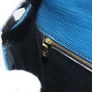 LOUIS VUITTON Epi Saint Cloud GM Shoulder Bag Toledo Blue M52195 LV Auth 130201-22