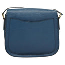 LOUIS VUITTON Epi Saint Cloud GM Shoulder Bag Toledo Blue M52195 LV Auth 130201-2