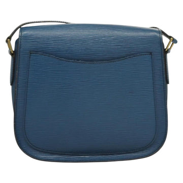 LOUIS VUITTON Epi Saint Cloud GM Shoulder Bag Toledo Blue M52195 LV Auth 130201 - 0