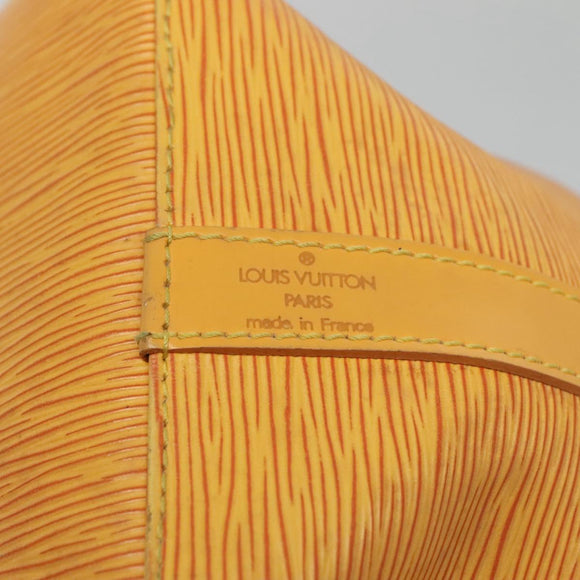 LOUIS VUITTON Epi Petit Noe Shoulder Bag Yellow M44109 LV Auth 130203